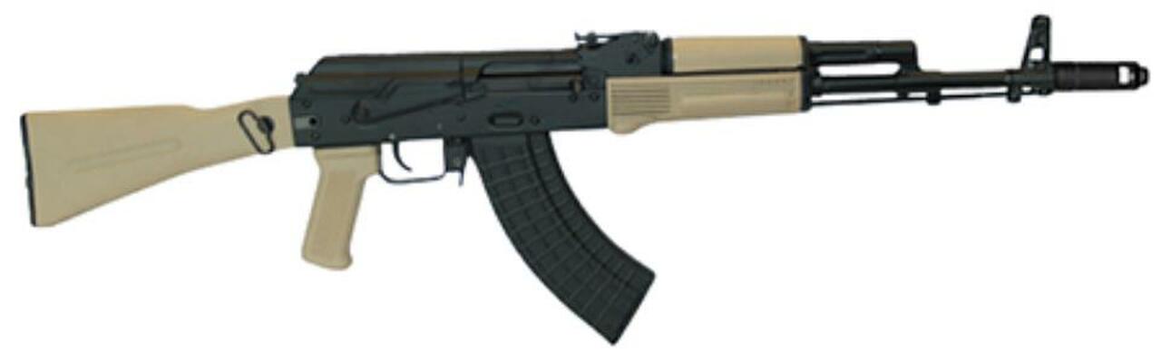 Arsenal AK-47 7.62x39 16" Barrel Stamped Receiver Dark Earth, 10 Rd Mag