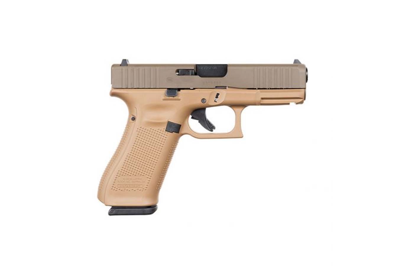 45 9mm Pistol with Cerakote Dark Earth Frame and Patriot Brown Slide - Firearms | The Gun Shop