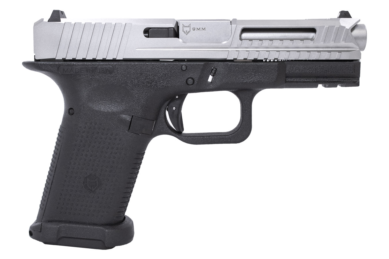 LTD19 V2 9mm Compact Pistol with Black Frame and Silver Slide - Firearms | The Gun Shop