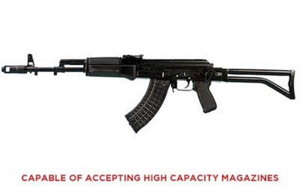 Arsenal, Inc. SAM-7 Rfifle 762x39, 16" Hammer Forged Barrel, Black, Side Folding Stock, Adjustable Sights, 10Rd, Milled Receiver, Scope Rail