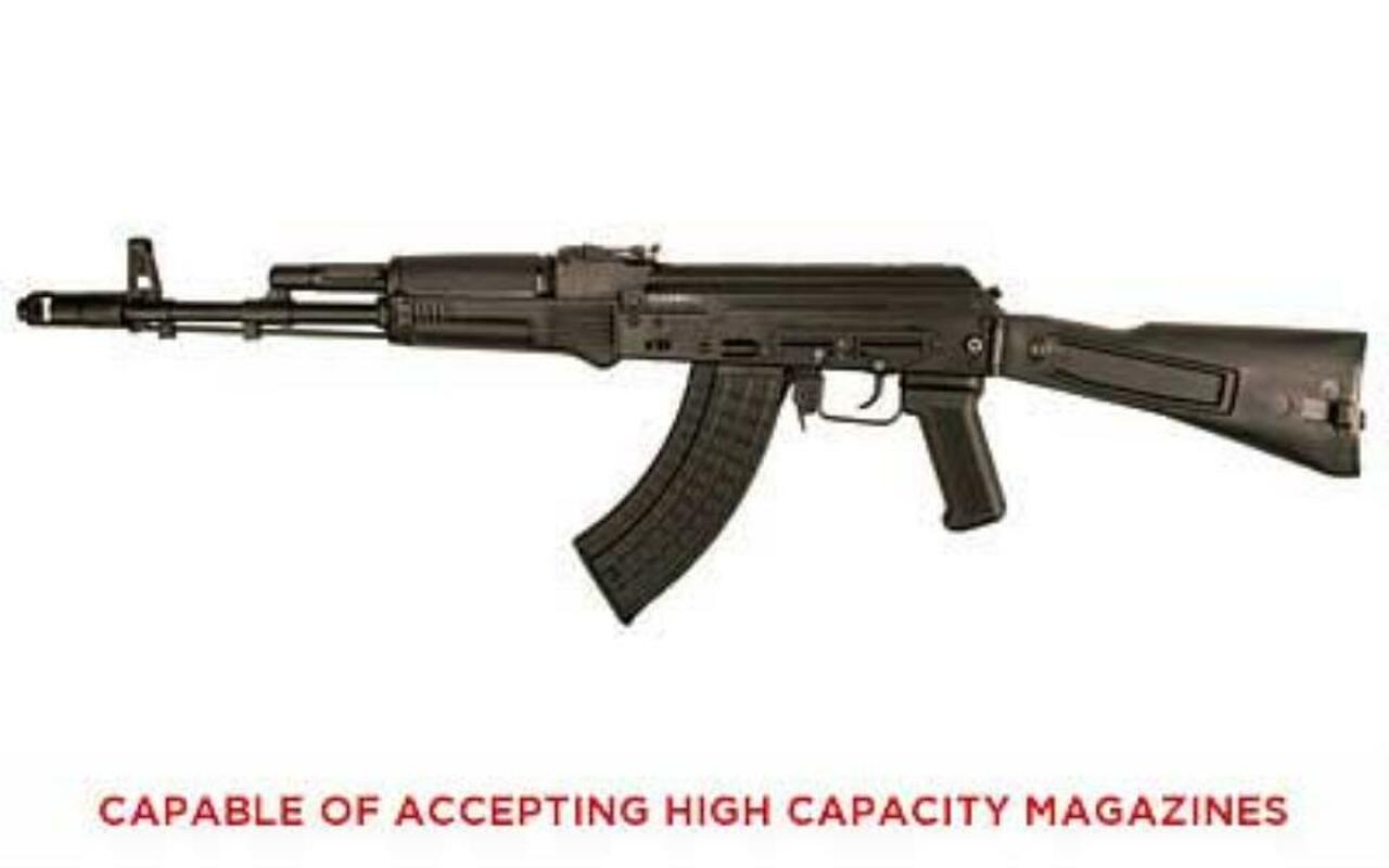 ArsenalAK-47762x39, 16" Barrel Side Folding Stock, Adjustable Sights, 10Rd Mag, Scope Rail