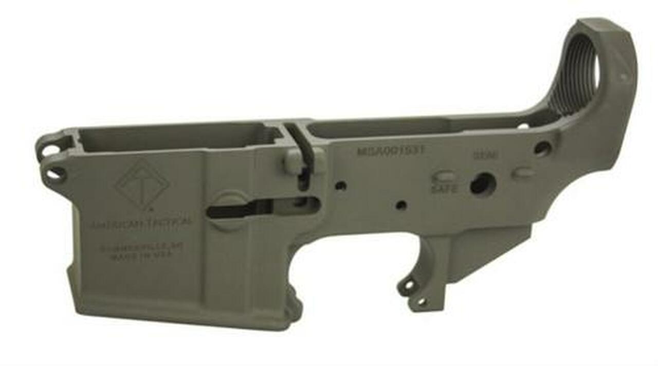 ATI Mil Sport AR-15 Stripped Lower OD Green Cerakote Multi-Cal