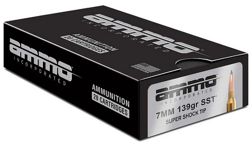 Ammo Inc 7mm Remington Magnum, 139gr, Super Shock Tip, 20rd Box - Ammo | The Gun Shop