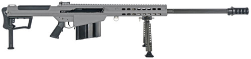 Barrett M107A1 50 BMG, 29" Barrel, Tungsten Gray Cerakote, Includes Bipod/Pelican Case, 10rd - Barrett Firearms | The Gun Shop