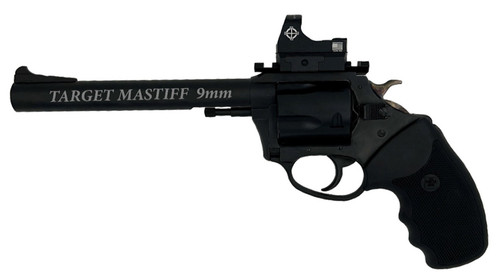 Charter Arms Target Mastiff 9mm, 6" Barrel, Sightmark Micro Optic, 5rd - Charter Arms | The Gun Shop