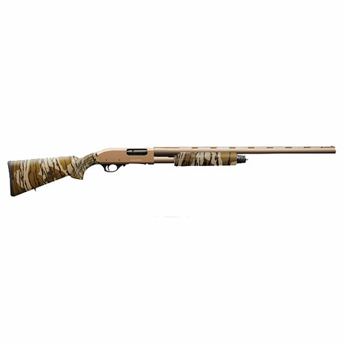 Charles Daly 301 Turkey 12 Ga, 3", 24" Vent Rib Barrel, Steel, Flat Dark Earth Cerakote, Sythetic Mossy Oak Bottomland Stock, Fiber Optic Front Sight, 3 Choke Tubes (Beretta/Benelli)- F,M,XXF, 4rd - Chiappa | The Gun Shop