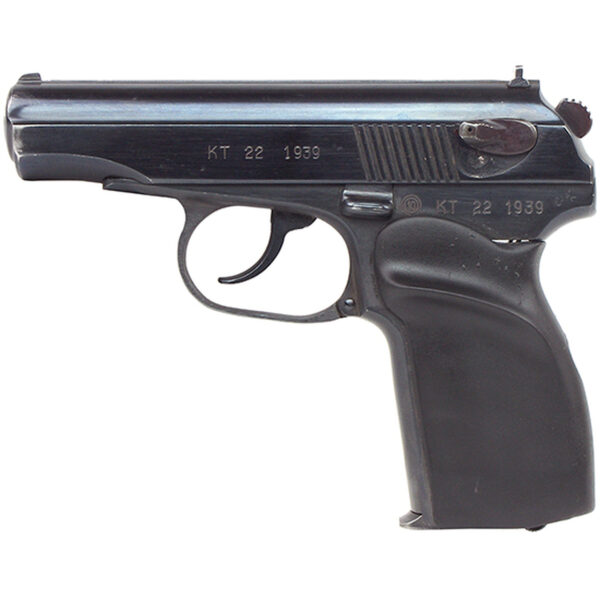 Bulgarian Makarov Pistol 9x18 Blued, Poly Grip, 8 Rd Mag, Good Condition