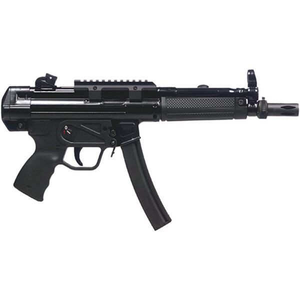 BHCCENT-HG6034N__62365.1617999000 Century Arms, AP5, Semi-auto MP-5 Type 9mm, 8.9" Barrel, Roller-Lock Action, Black Color, 30Rd, 2 Magazines