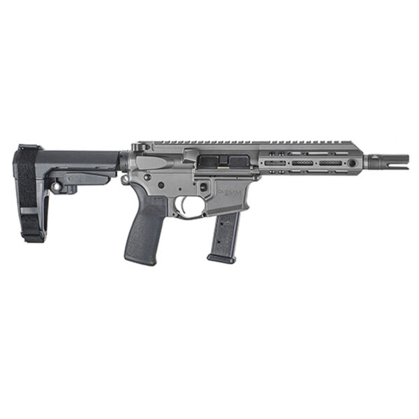 Christensen Arms CA9MM 9mm, 7.5" Barrel, M-LOK, SBA3, Tungsten, 21rd