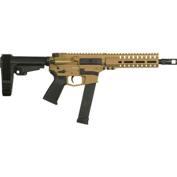 CMMG Banshee 300 10mm, 8" 1:16 Barrel, Burnt Bronze, RipBrace, M-Lok, Magpul Grip, 30rd Glock Mag