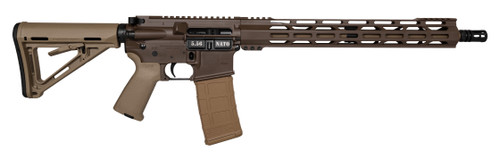 Diamondback DB15 5.56x45mm, 16" Barrel, Brown Cerakote, Flat Dark Earth Furniture, 30rd - AR-15 Rifles | The Gun Shop
