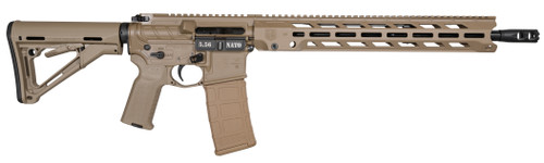 Diamondback DB15 223 Remington/5.56x45mm, 16" Barrel, Flat Dark Earth Cerakote, M-Lok Rail, 30rd - AR-15 Rifles | The Gun Shop
