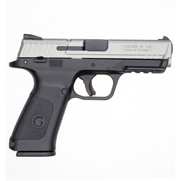 EAA Girsan MC28SA 9mm, 4.25" Barrel, Adjustable Sights, SS / Black, 15rd
