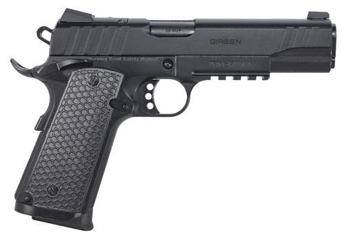 Girsan MC1911S Influencer 38 Super, 5" Barrel, Black, Optic Ready, 9rd - 1911 Guns | The Gun Shop