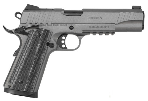 Girsan MC1911S Influencer 38 Super, 5" Barrel, Gray Cerakote, Optic Ready, 9rd - 1911 Guns | The Gun Shop