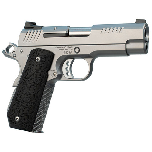 Ed Brown EVO KC9 9mm, 4" Barrel, Stainless, Black G10 Grips, 9rd - 1911 Guns | The Gun Shop