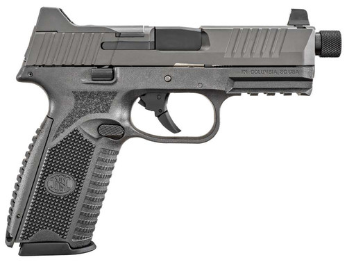 FN 509t Nms 9mm, 4.5" Threaded Barrel, Gray Cerakote, 24rd - Firearm | The Gun Shop