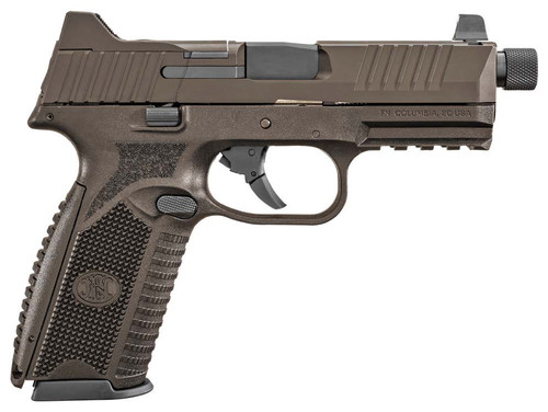 FN 509 Tactical 9mm, 4.5" Threaded Barrel, Bronze Cerakote, 24rd - Firearm | The Gun Shop