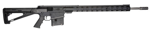 Great Lakes AR-10 300 Winchester Magnum, 24" Barrel, Black, M-Lok Handguard, 5rd - AR-10 Rifles | The Gun Shop