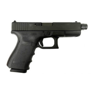 Glock, 19 Gen4, M.O.S, Striker Fired, Compact, 9mm, 4.02" Threaded Barrel, Polymer Frame, Matte Finish, Fixed Sights, 15Rd, 3 Magazines
