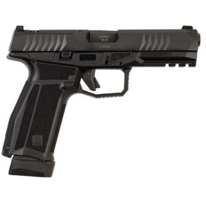 Arex Delta L 9mm, 4.5" Barrel, Optics Ready/White Dot Sight, Black, 17rd/19rd