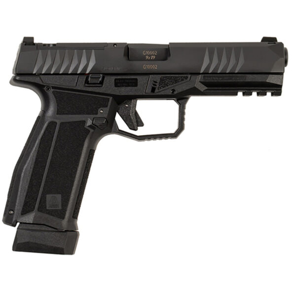 Arex Delta L 9mm, 4.5" Barrel, Optics Ready/White Dot Sight, Black, 17rd/19rd