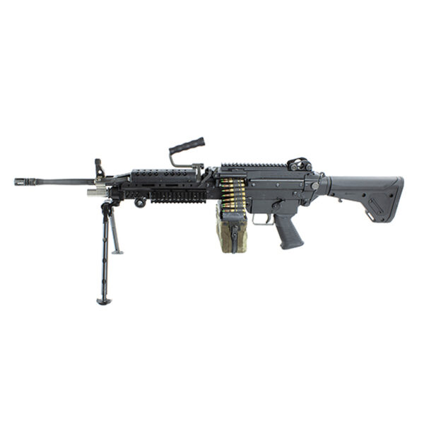 Infantry Defense Systems Multimax SAW 5.56 Belt Fed, Closed Bolt, Semi Auto 16" Barrel, Ships In Trunk Case