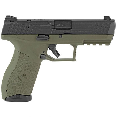 IWI Masada 9mm, 4.1" Barrel, ODG, Optic Ready, Picatinny Rail, 17rd - Firearm | The Gun Shop