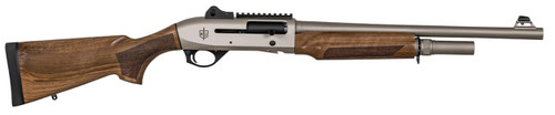 Military Arms MAC 2 Tactical 12 Ga, 3" Chamber 18.5" Barrel, Turkish Walnut Wood, 5rd - Firearm | The Gun Shop