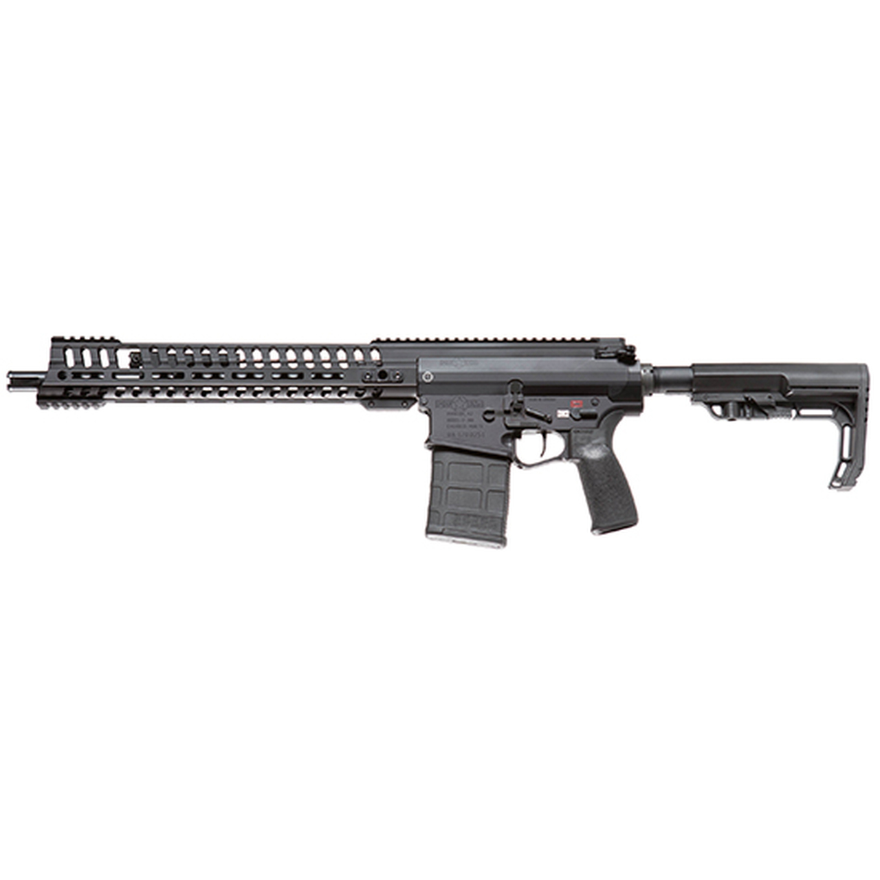 POF P308 308 Win, 14.5" Barrel Pinned and Welded, 11" M-Lok Edge Rail, 5 Position, Piston System, Black Anodized
