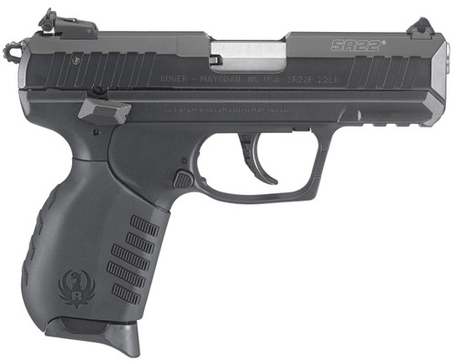 Ruger SR22 22 LR, 3.5" Barrel, Black, California Compliant, 10rd - California | The Gun Shop