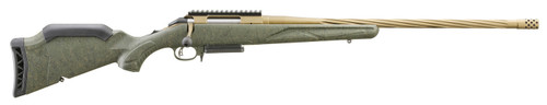 Ruger American Predator Gen 2 243 Winchester, 22" Threaded Bronze Barrel, Green Splatter, 3rd - Firearm | The Gun Shop
