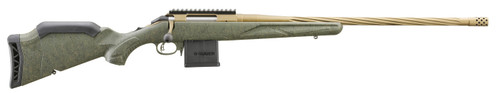 Ruger American Predator Gen 2 204 Ruger, 22" Threaded Bronze Barrel, Green Splatter, 10rd - Firearm | The Gun Shop