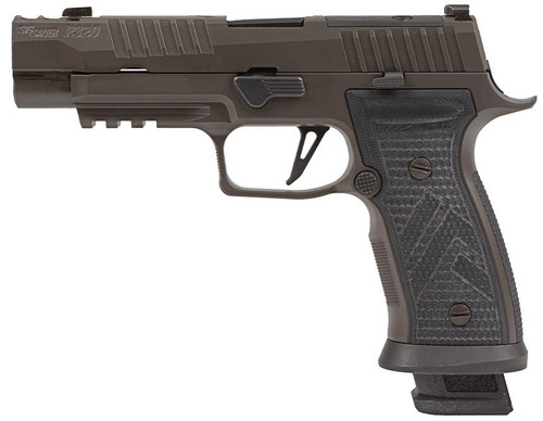 Sig Sauer P320 9mm, 3.9" Barrel, Legion Gray, G10 Grips, Optics Ready, 10rd - Firearm | The Gun Shop