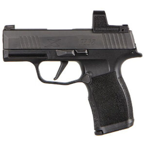 Sig Sauer, P365X, Striker Fired, Compact, 9mm, 3.1" Barrel, Polymer Frame, Black, Romeo Zero 3 MOA Reflex Optic, 12Rd, 2 Magazines