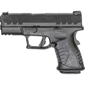 Springfield XDM Compact 9mm, 3.8" Barrel, Black, Fixed Sights, 14rd