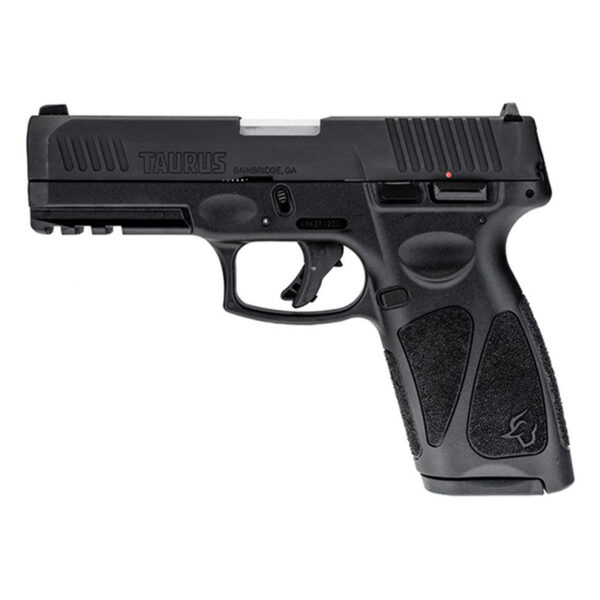 Taurus G3 9mm, 4" Barrel, Manual Safety, 3-Dot Sight, Black, 15rd/17rd - Concealed Carry Guns | The Gun Shop