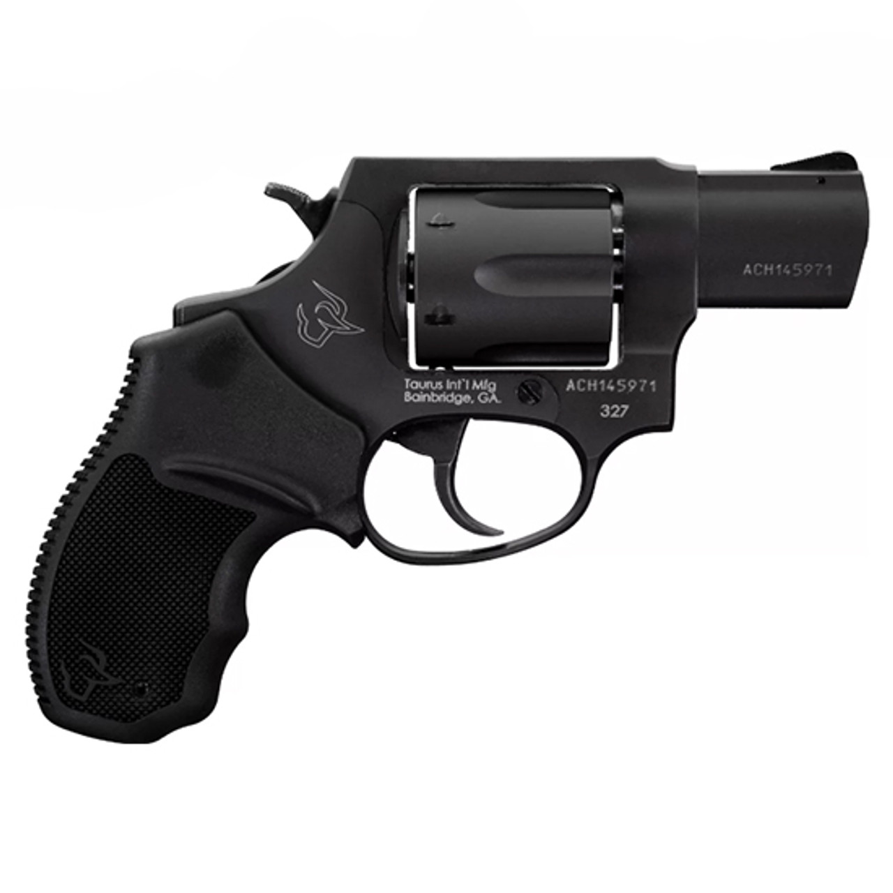 Taurus 327 .327 Magnum, 2" Barrel, Rubber Grip, Matte Black, 6rd - Concealed Carry Guns | The Gun Shop