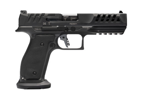 Walther PDP Match 9mm, 5" Barrel, Black, Optics Ready, 20rd - Firearm | The Gun Shop