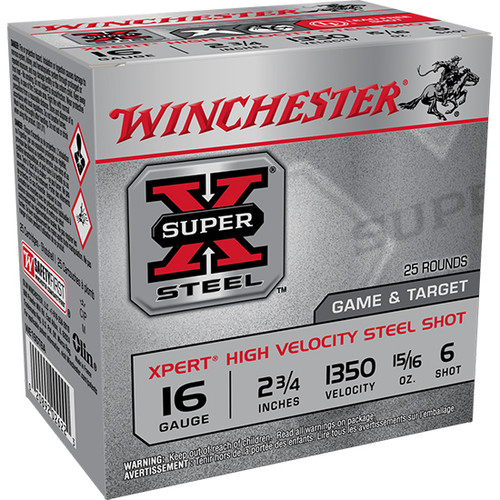 Winchester Super X Xpert 16 Ga, 2.75", 15/16 oz, 6 Shot, 25rd Box - Ammo | The Gun Shop