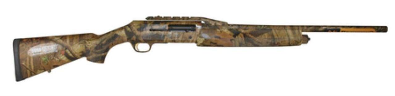 Browning Silver Deer Slug 20 Gauge 22 Inch Rifled Barrel With Cantilever Mount, Composite Stock Mossy Oak Break-Up Infinity Camouflage 4 Round