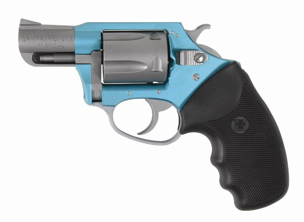Charter Arms Santa Fe Sky .38 Special 2″ Turquoise/Stainless - revolvers | The Gun Shop