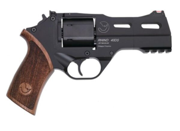 Chiappa Rhino Revolver .40 SW 4" Barrel, Wood Grips 5 Moonclips 6rds