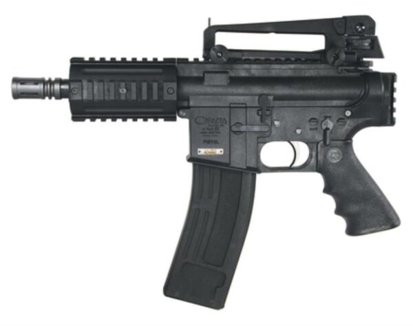 Chiappa M4-22 Pistol 22LR 6 Inch Barrel Black Finish Polymer Grips Two Magazines 10 Rounds