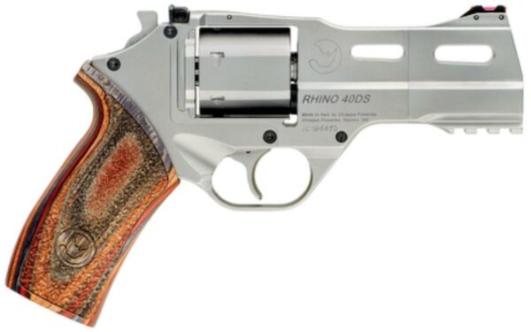 Chiappa White Rhino .40 SW, 4" Barrel, Nickel, 6rdd