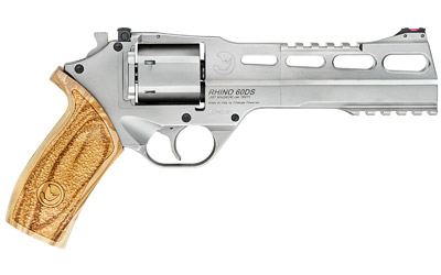 Chiappa Rhino 60DS Revolver .357 Mag 6" Nickel/Walnut - revolvers | The Gun Shop