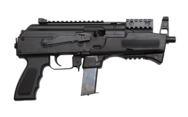 Charles Daly AK9 Pistol, Semi-Auto, 9mm, 6.3", Steel Frame, 10rd