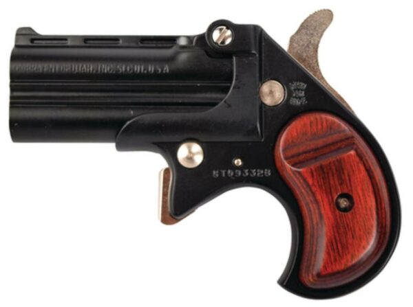Cobra Big Bore Derringer, 9mm, 2.75", Black, Rosewood Grips