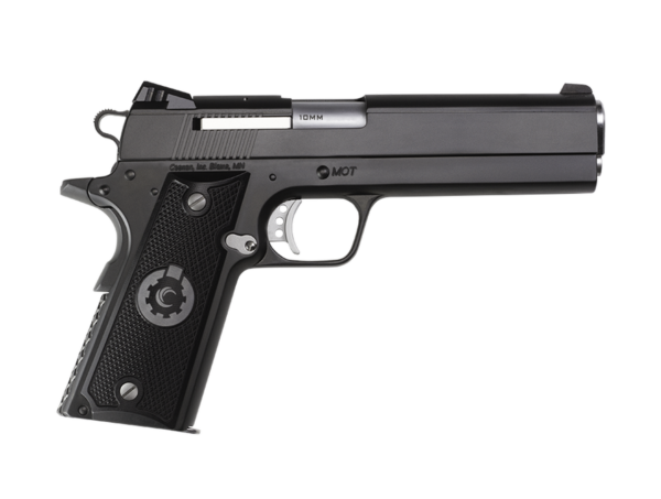 Coonan MOT 10mm, 5", Black Ionbond Stainless, Fixed White Dot Sights, Black Alum Grips, 1 Mag (Special Order)