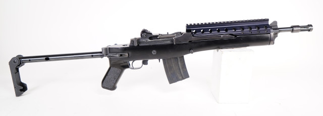 Ruger AC556K 223 REM in side folding stock Blued